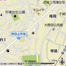 愛知県新城市市場台2丁目2-4周辺の地図
