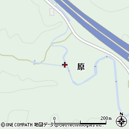 大阪府高槻市原3075周辺の地図