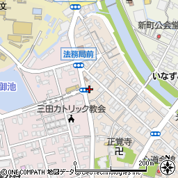 三田ハウス周辺の地図