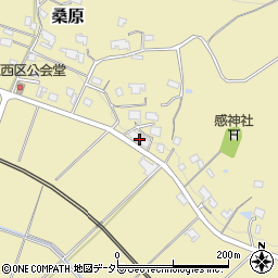 兵庫県三田市桑原542周辺の地図