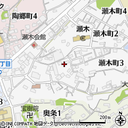 愛知県常滑市瀬木町1丁目144周辺の地図