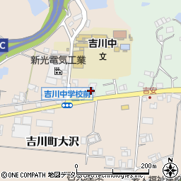 兵庫県三木市吉川町吉安1周辺の地図