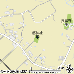 感神社周辺の地図