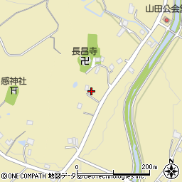兵庫県三田市山田53周辺の地図