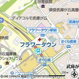 三田警察署フラワータウン交番周辺の地図
