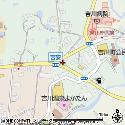 兵庫県三木市吉川町吉安220周辺の地図