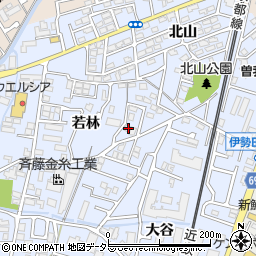 京都府宇治市伊勢田町若林11-7周辺の地図