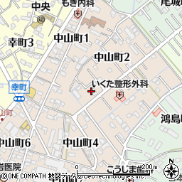 名倉建設株式会社周辺の地図