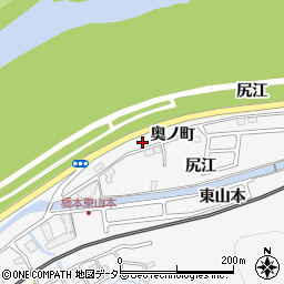 京都府八幡市橋本奥ノ町26周辺の地図
