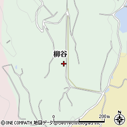 兵庫県宝塚市境野柳谷周辺の地図