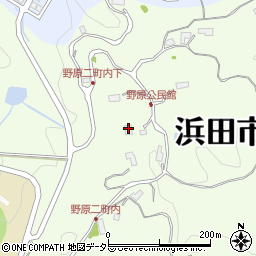 島根県浜田市野原町1732周辺の地図