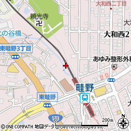 兵庫県川西市東畦野2丁目9周辺の地図