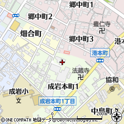 半田愛知葬祭周辺の地図