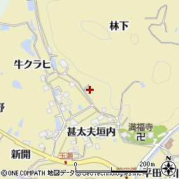兵庫県宝塚市玉瀬（林下）周辺の地図