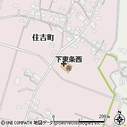 兵庫県小野市住吉町16周辺の地図