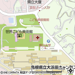 浜田市社会福祉協議会 指定訪問入浴介護事業所周辺の地図