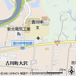 兵庫県三木市吉川町吉安3周辺の地図