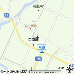 広島県庄原市口和町永田494周辺の地図