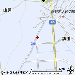 愛知県額田郡幸田町永野下深田周辺の地図