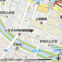 兵庫県三田市中町1周辺の地図