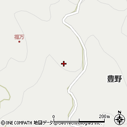 岡山県加賀郡吉備中央町豊野2566周辺の地図