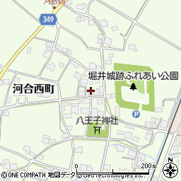 兵庫県小野市河合西町196周辺の地図