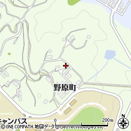 島根県浜田市野原町2528周辺の地図