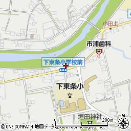 兵庫県小野市小田町1677周辺の地図