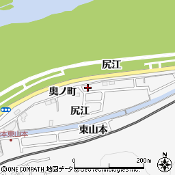 京都府八幡市橋本奥ノ町13周辺の地図