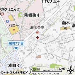 愛知県常滑市瀬木町1丁目46周辺の地図