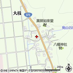 兵庫県赤穂郡上郡町大枝531周辺の地図