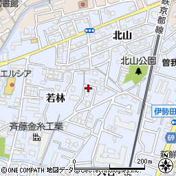 京都府宇治市伊勢田町若林16-49周辺の地図