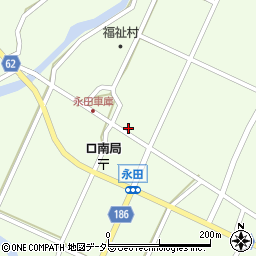 広島県庄原市口和町永田555周辺の地図