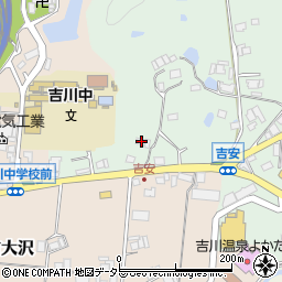 兵庫県三木市吉川町吉安27周辺の地図
