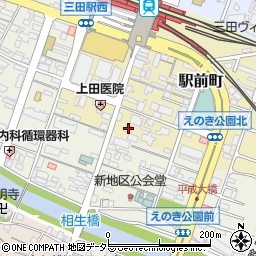 サンポッポベーカリー駅前店周辺の地図