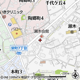 愛知県常滑市瀬木町1丁目45周辺の地図