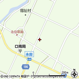 広島県庄原市口和町永田496周辺の地図