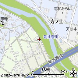 静岡県焼津市八楠4周辺の地図