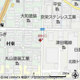 京都府久世郡久御山町野村村東200周辺の地図