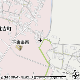 兵庫県小野市住吉町56周辺の地図