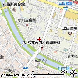 調剤薬局マリーン三田店周辺の地図