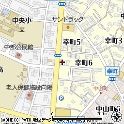 碧海信用金庫碧南中央支店周辺の地図