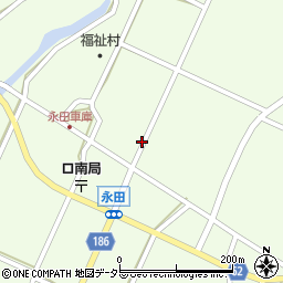 広島県庄原市口和町永田498周辺の地図