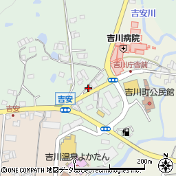 兵庫県三木市吉川町吉安215周辺の地図
