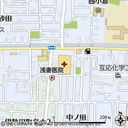 マツヤスーパー　伊勢田店周辺の地図