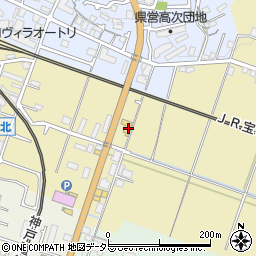 タイヤ館三田周辺の地図