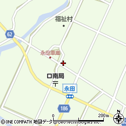 広島県庄原市口和町永田495周辺の地図