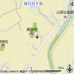 兵庫県三田市山田59周辺の地図
