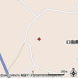 広島県庄原市口和町常定152周辺の地図