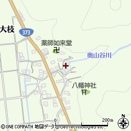 兵庫県赤穂郡上郡町大枝557周辺の地図